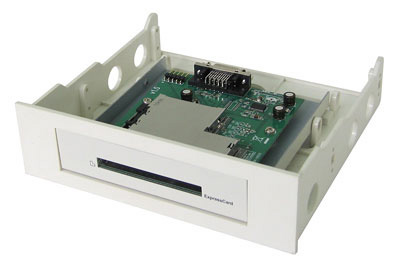 Adaptateur PCI Express vers ExpressCard 34 ou 54 mm, pour emplacement 5,25 pouces, Roline