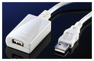 Rallonge USB 2.0 active, 1 port, Roline