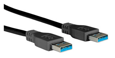 Câble USB 3.0 (3.2 Gen 1), A mâle / A mâle, Roline