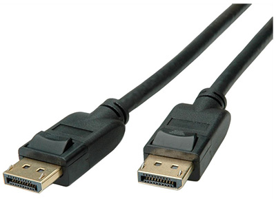 Câble DisplayPort, 1.4, fiches dorées, Roline
