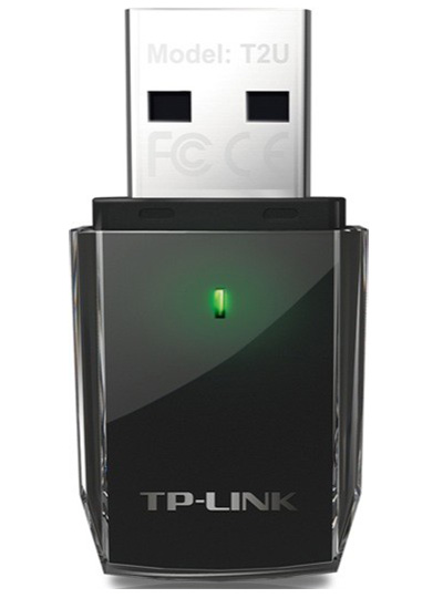 Clé USB Wifi ac 600 Mbit/s, double fréquence, antennes intégrées, Archer T2U, TP-Link