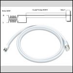 Cordon RJ45-Type F pour télévision