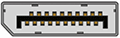DisplayPort Femelle