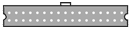 IDC 34 broches Mâle