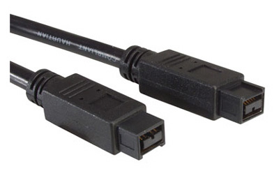 Câble FireWire 1394b, fiche 9 broches