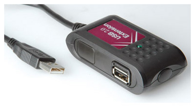 Rallonge USB 2.0 active, 2 ports, Value