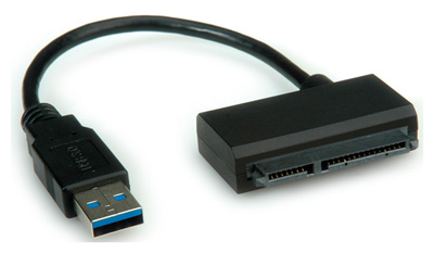 Adaptateur USB 3.0 (3.2 Gen 1) / Sata III, 6.0 Gbit/s, par