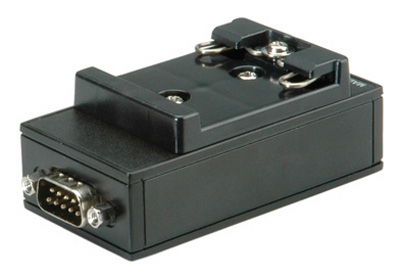 Convertisseur USB 2.0, Mini USB B femelle / Série DB9 mâle, 2 ports, pour rail DIN, Roline