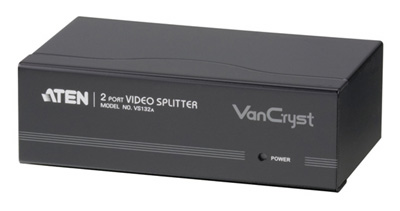 Distributeur VGA, vidéo, Haute résolution, 450 Mhz, VS132A, Aten