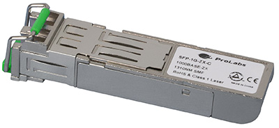 Transceiver SFP (mini-GBIC), 1000Base-ZX / LC Duplex, Monomode, 1G, ProLabs