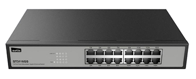 Switch Ethernet RJ45 Gigabit 10/100/1000, rackable, fanless, Stonet ST3116GS, ST3124GS, Netis