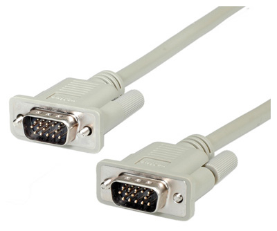 Câble VGA, HDDB15, blanc, Roline
