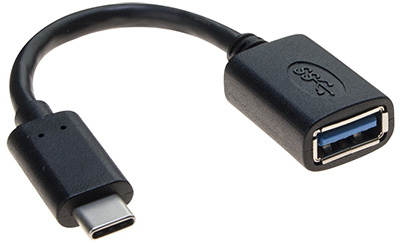 Adaptateur USB 3.1 (3.2 Gen 2), C mâle / A femelle, OTG, par