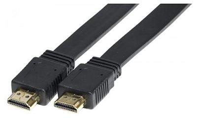 Câble HDMI, High speed, canal Ethernet (1.4), plat, TLC