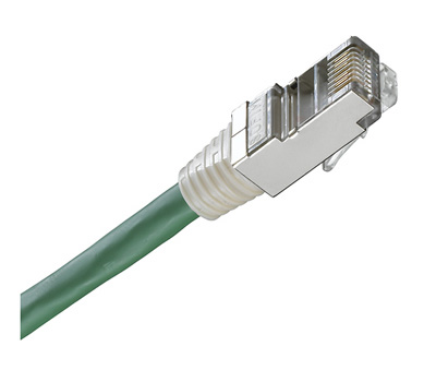 Cordon RJ45 Cat5e, FTP, surmoulé, sans halogène, Sofim