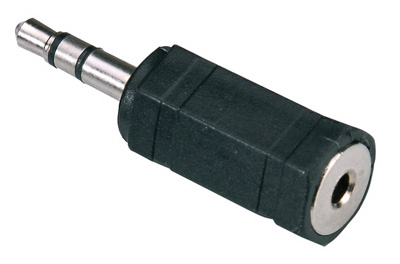 Adaptateur Jack 3,52 mm Stéréo mâle / Jack 2,5 mm Stéréo femelle, Roline