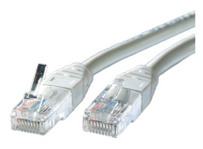 Cordon RJ45 Cat5e, UTP, surmoulé, premier prix, Value