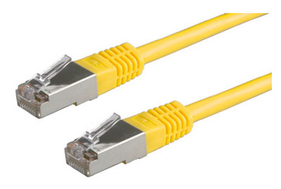 Cordon RJ45 Cat5e, FTP, surmoulé, Roline