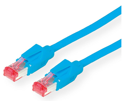 Cordon RJ45 Cat6, SFTP, sans halogène, HiRose TM21, Draka