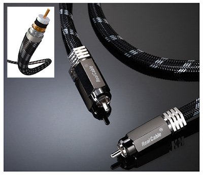 Câble audio RCA (2 cordons), Master, CA OCC 90, Real Cable