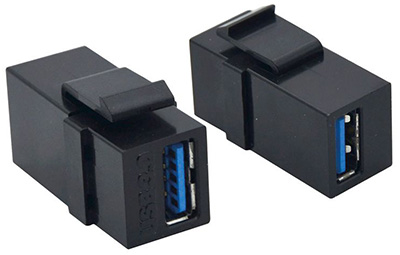 Coupleur USB 3.0 (3.2 Gen 1), A femelle / A femelle, Keystone, Value