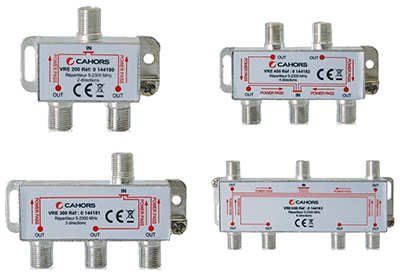 Répartiteur antenne type F, pour Satellite, TNT ou CATV, VRE, Cahors