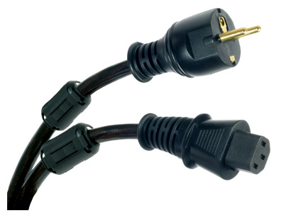 Cordon d'alimentation pour Hi-Fi, EU Schuko / IEC C13, Innovation, Real Cable