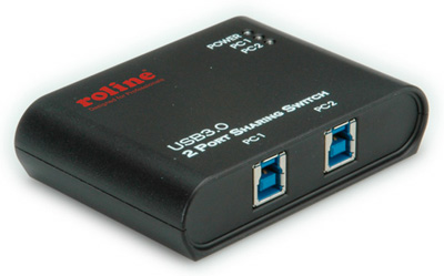 Switch USB 3.0, 2 ordinateurs, Roline