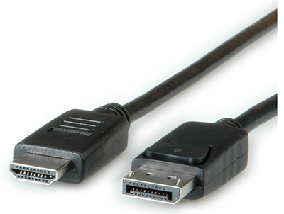 Câble DisplayPort vers HDMI, Roline, par