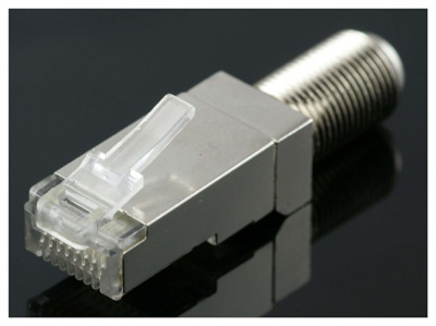 Présentation de produit : Convertisseur coaxial / RJ45 