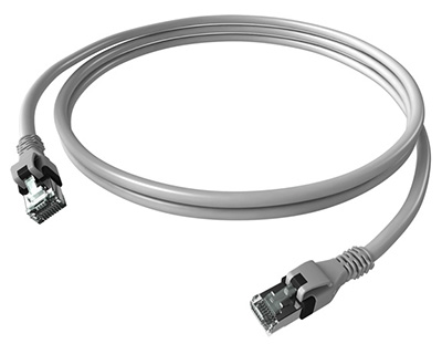 Cordon RJ45 Cat6, SFTP, push-pull, sans halogène, SaCon