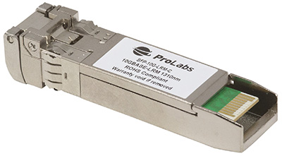 Transceiver SFP+ (mini-GBIC), 10GBase-LRM / LC Duplex, Multimode ou Monomode, 10G, ProLabs