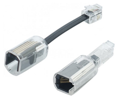 Câble RJ45 vers RJ11 pour téléphone L5 m, 1152378, Electricité et  domotique