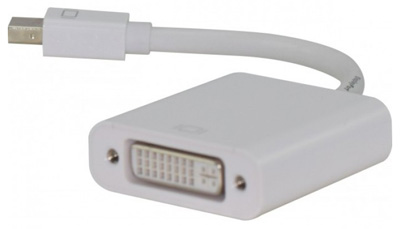 Adaptateur Mini-DisplayPort mâle vers DVI-D femelle, Dual Link, actif, TLC