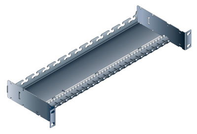 Panneau de brassage, 19 pouces, nu, supports amovibles, pour connecteurs Schneider S-One, Schneider