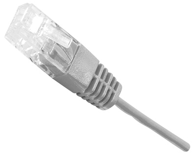 Cordon RJ45 patch téléphone, UTP, deux paires câblées 4-5 et 3-6, TLC