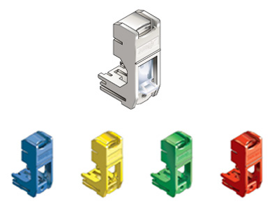 Infraplus Connecteur RJ45 femelle blindé Catégorie 6 (câble rigide)