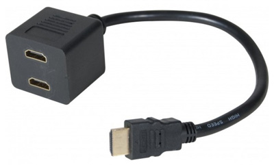 Distributeur HDMI, 2 sorties