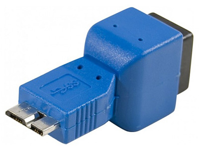 Adaptateur USB 3.0, Micro B mâle / B femelle, TLC