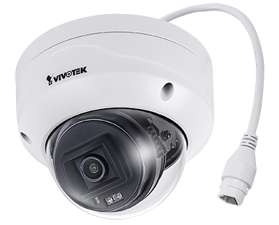 Caméra de télésurveillance, dôme, fixe, 5MP, PoE, pour extérieur, FD9380-H, Vivotek