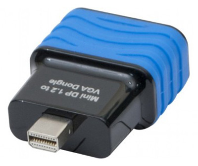 Adaptateur Mini-DisplayPort mâle vers VGA (HDDB15) femelle, actif, 1.2, compact, TLC