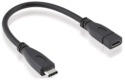 Câble adaptateur USB-C / TYPE-C femelle vers 2 x micro USB mâle et longueur  totale du cordon : environ 30 cm