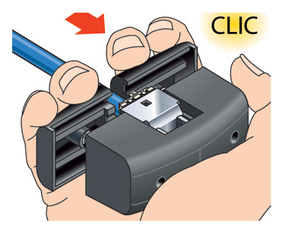 Pince à sertir pour anciens connecteurs RJ45, Casanova ou Infraplus, Casanova