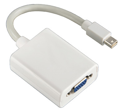 Adaptateur Mini-DisplayPort mâle vers VGA (HDDB15) femelle, actif, Hama