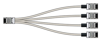 Cordon de brassage Source Quadriphonie