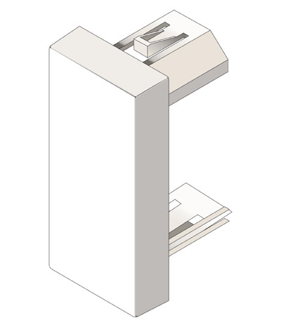 Obturateur 22,5 x 45 mm, pour plastron Casanova (ou Infraplus), Casanova