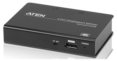 Distributeur DisplayPort, 4 sorties, 1.2a, 4K, VS194, Aten