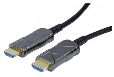 Câble HDMI optique 2.1 8K avec embout démontable pour passage sous gaine  20m
