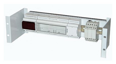 Rail Din, 19 pouces, support inox, 3U, profondeur 140 mm, Apranet