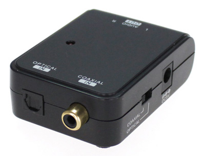 Convertisseur audio numérique (TosLink, RCA) vers analogique (RCA stéréo), Real Cable
